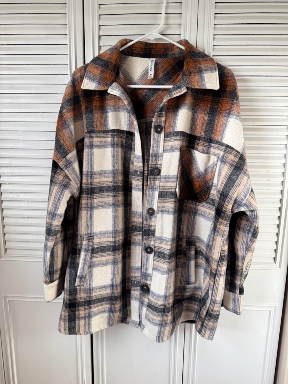 ZENANa Button-Up Shacket
